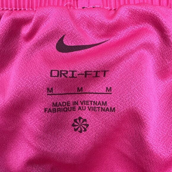 Nike Running Shorts Lot Of 2 Women’s Medium Lined Black Pink Red Dri-Fit Active - Picture 7 of 9